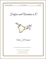 Fanfare and Variation in C Handbell sheet music cover